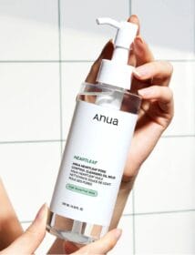 Customer photo review of Anua Heartleaf Pore Control Cleansing Oil Mild – Korean Makeup Remover 200ml