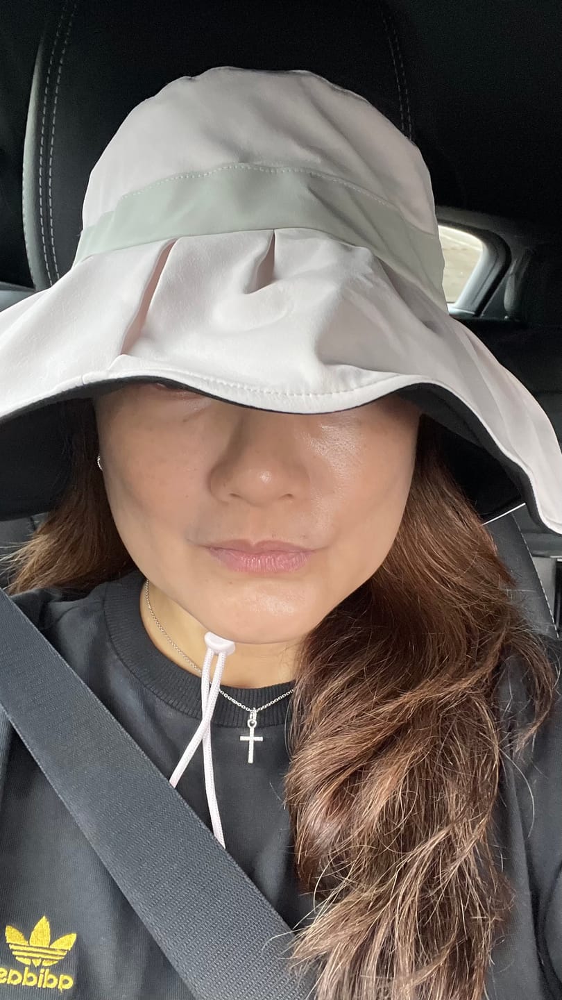 Customer photo review of Women's Fisherman Sun Hat UPF100+ BM507/BM507