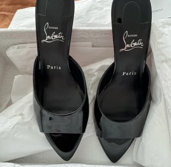 Customer photo review of CL 26SS High Heel Sandals 100 Patent Leather 532171