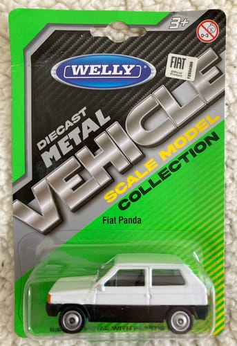 Customer photo review of Auto Fiat Panda Escala 1:60 - Welly