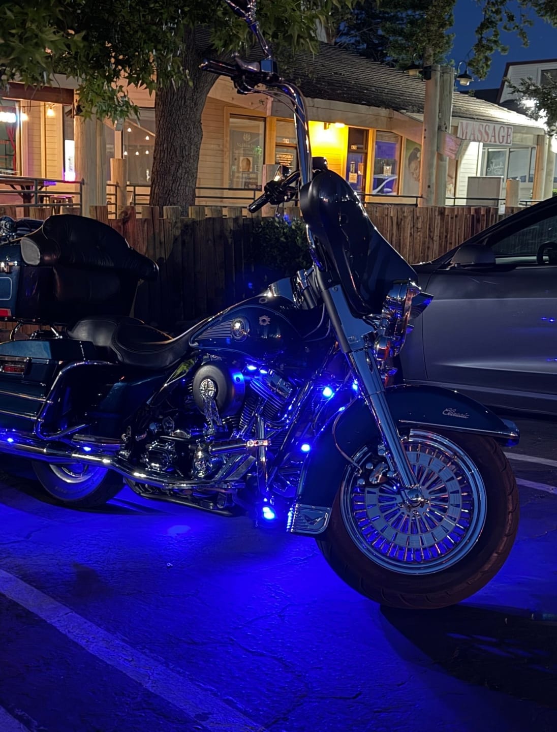 Customer photo review of Easy Install Moto LED Light Kit