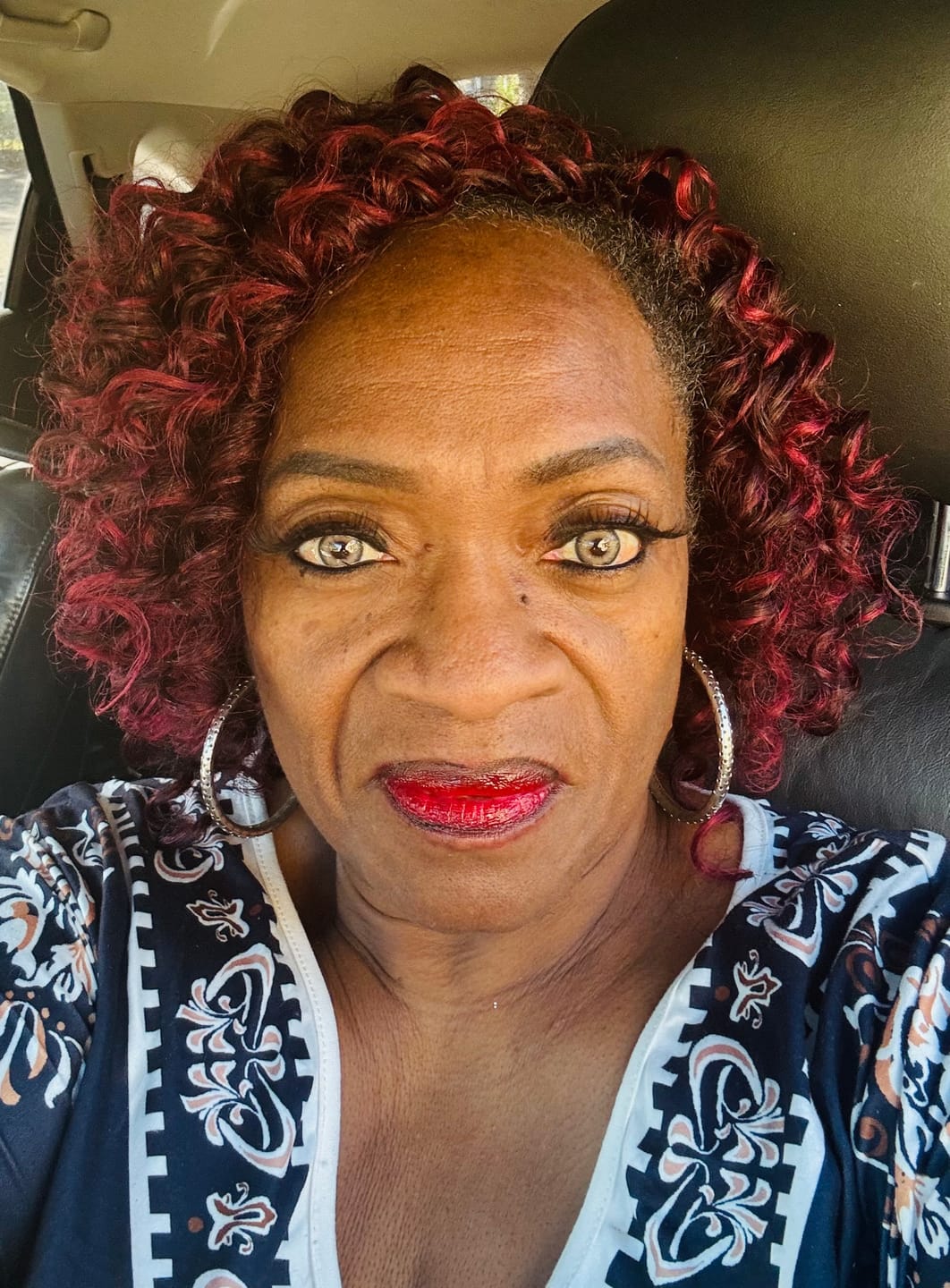 Customer photo review of Shailagh Brown Prescription Colored Contact Lenses