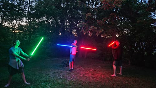 Customer photo review of The Son Stunt saber