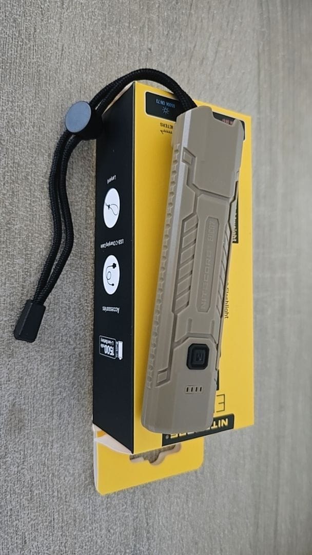 Customer photo review of EDC07 (Tan) - 1500 lumens