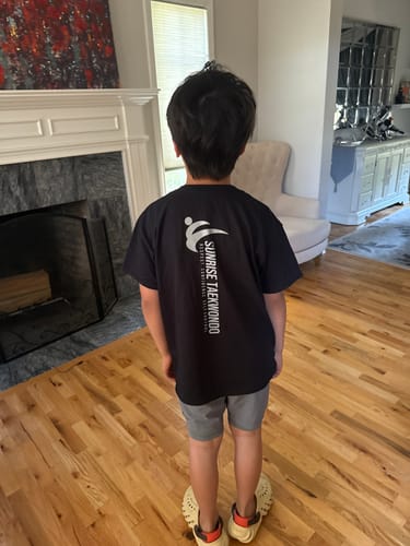 Customer photo review of Gildan Heavy Cotton™ 5000B (CHILD SIZES) Youth T-Shirt Package (50 Piece Minimum)