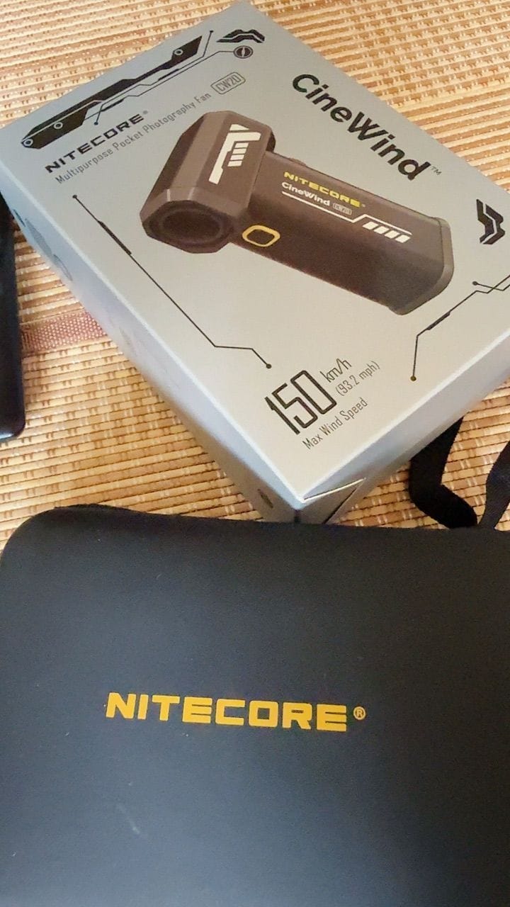 Customer photo review of CW20 - Handheld Turbo Fan (150km/h)