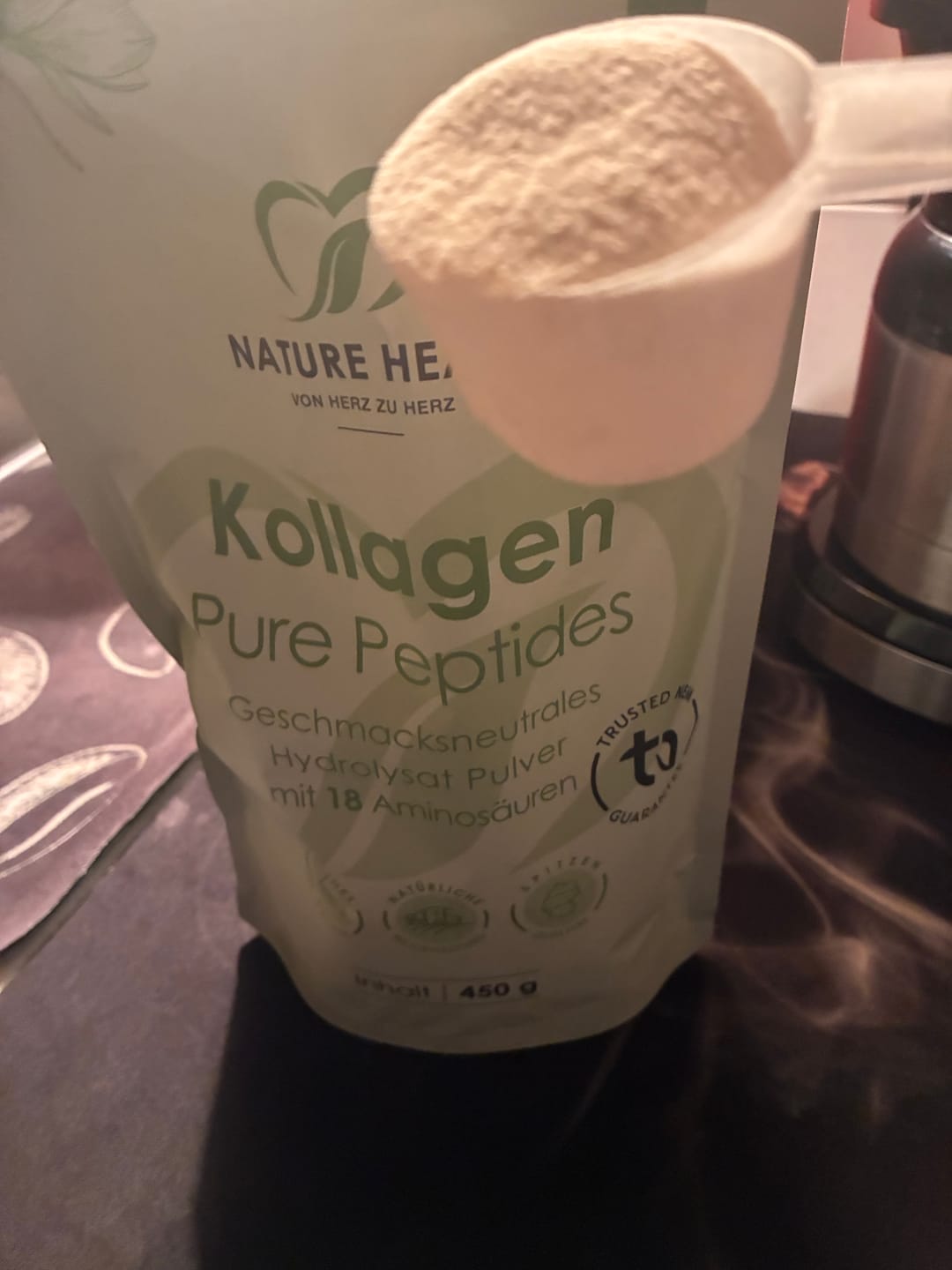 Customer photo review of Kollagen Pure Peptides