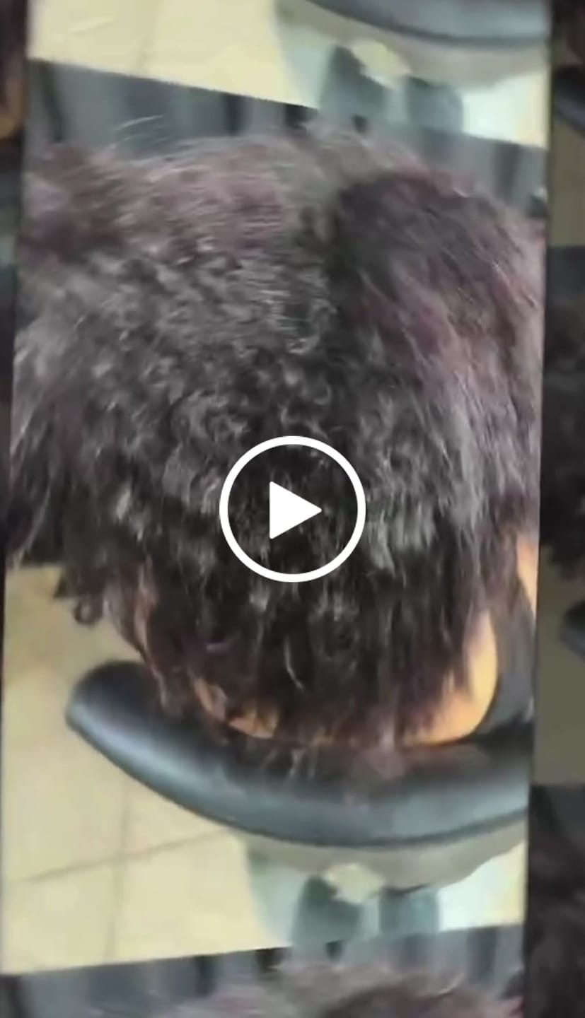 Customer video review of Coconut Liss™ Hair Straightening Protein 1L/1000ml (33.8 fl. oz)