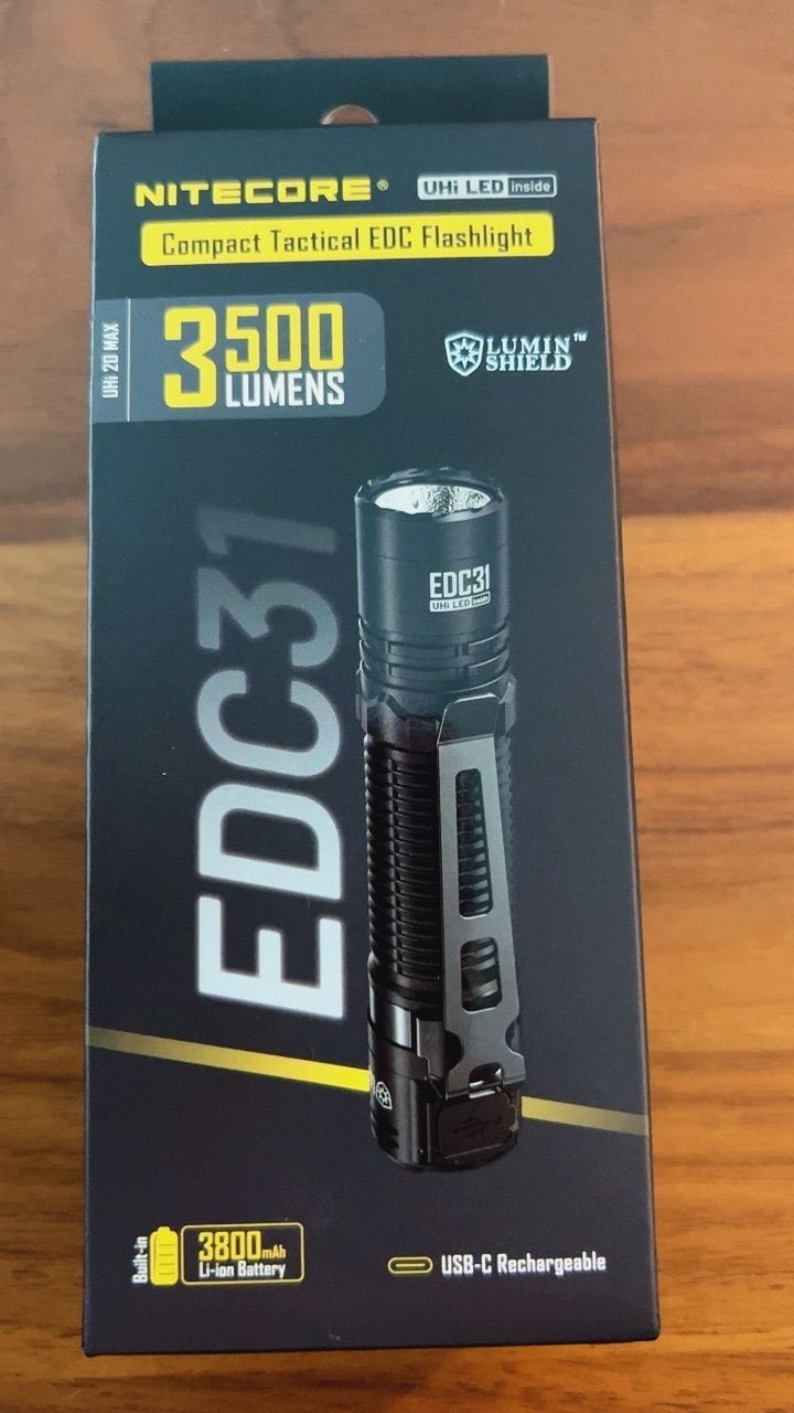 Customer photo review of EDC31 - 3500 lumens