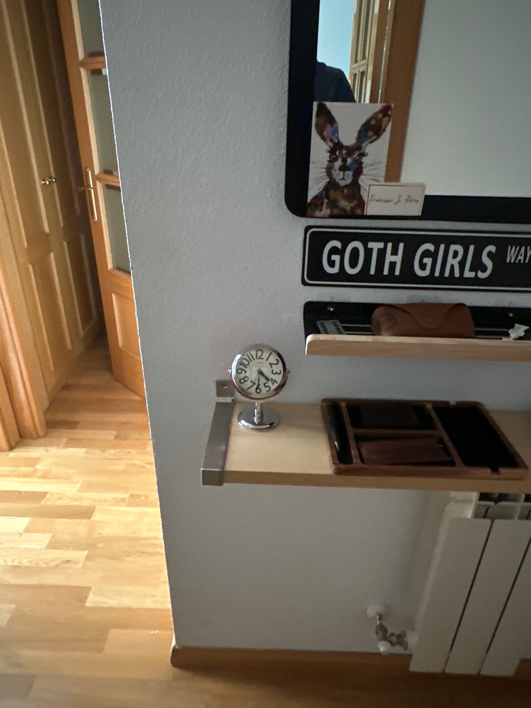 Customer photo review of Orbit Alarm Clock
