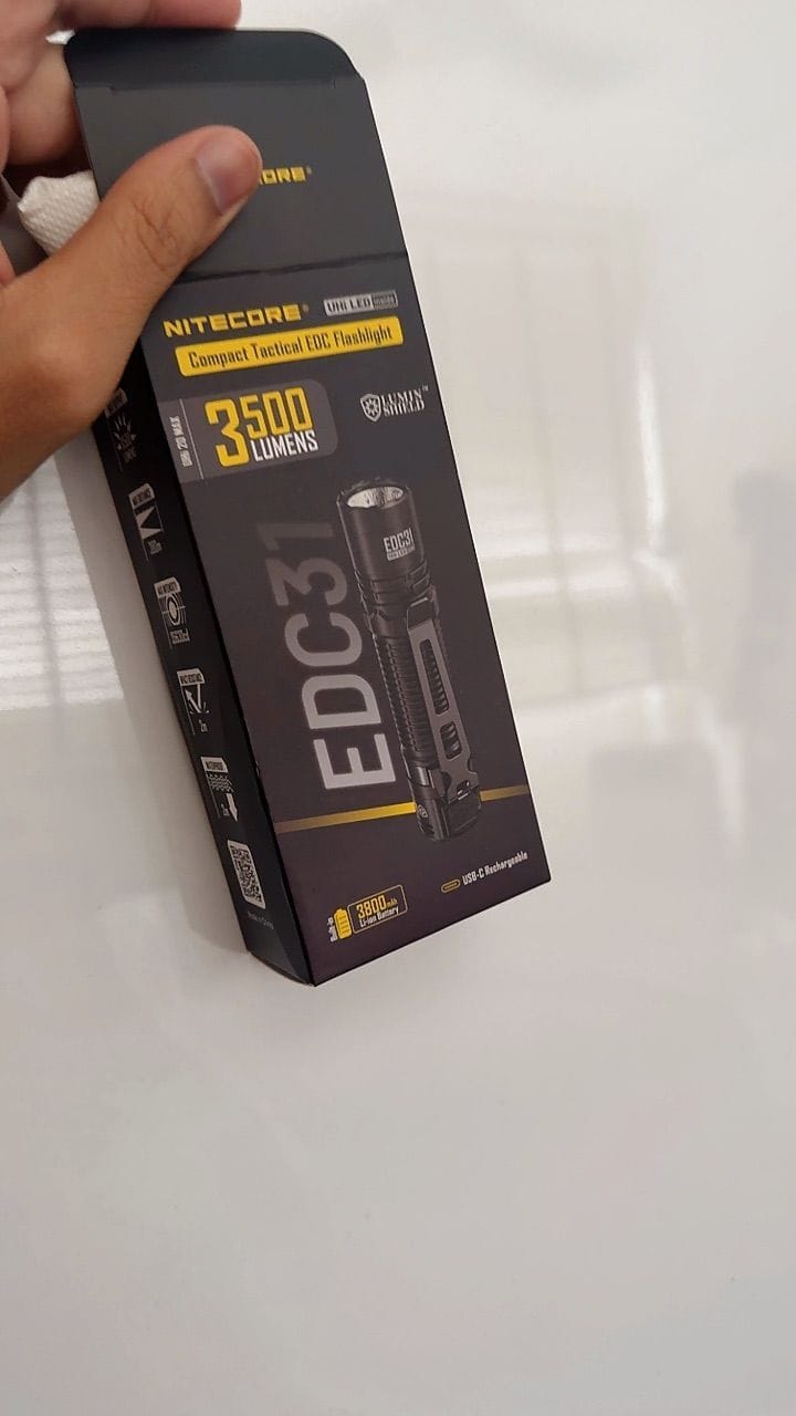 Customer photo review of EDC31 - 3500 lumens