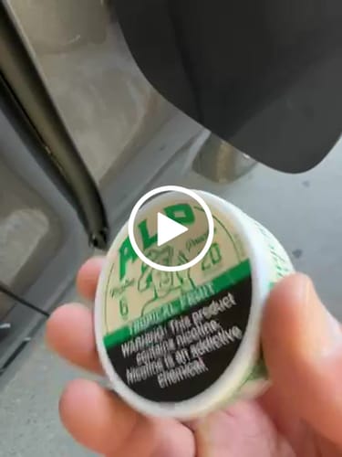Customer video review of Tropical Fruit Nicotine Pouches