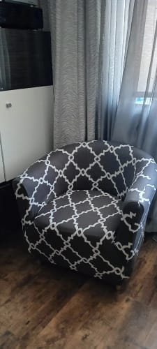 Customer photo review of Housse de fauteuil extensible - Julia