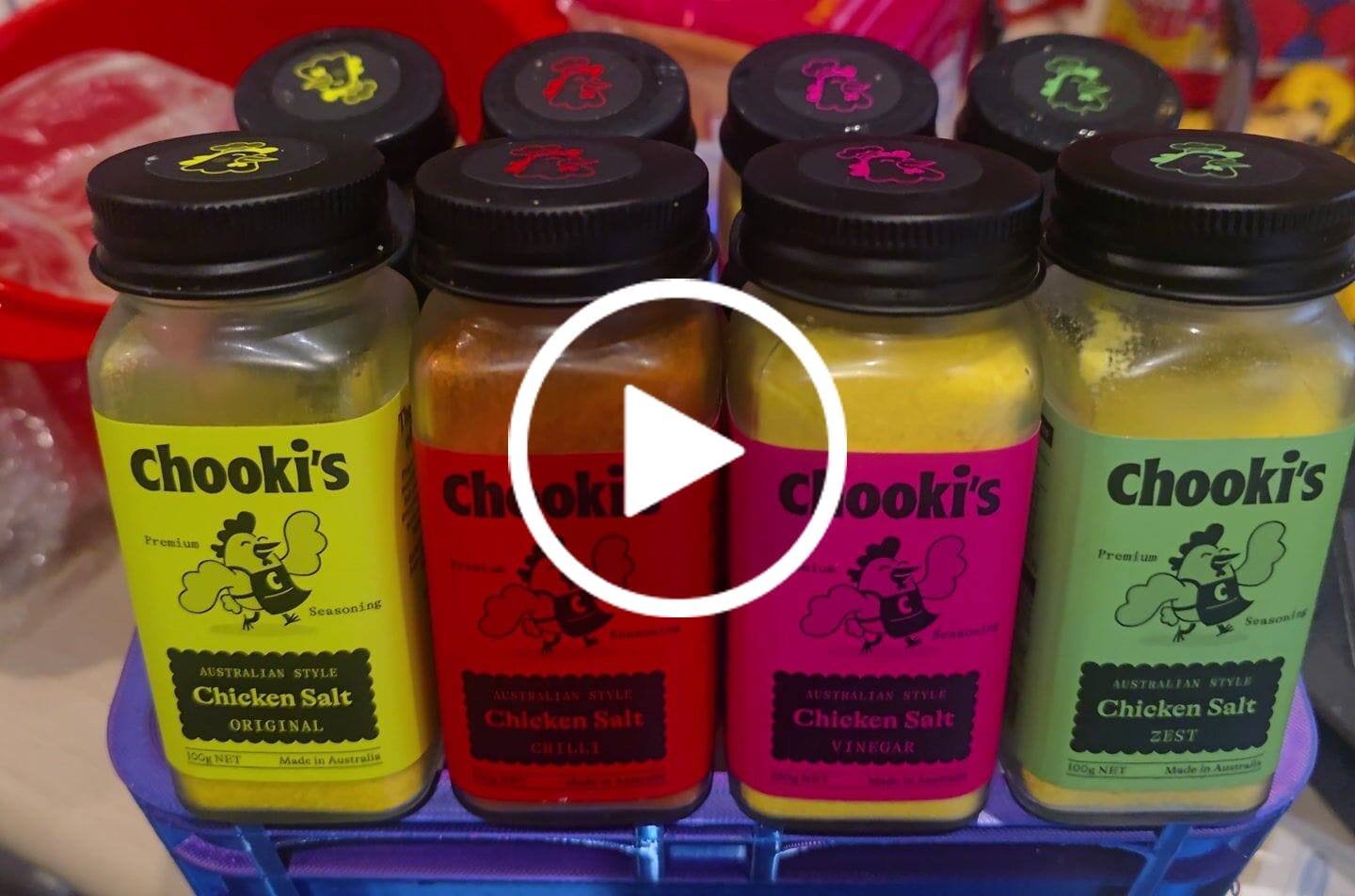 Customer video review of Chooki's Original Chicken Salt 100g