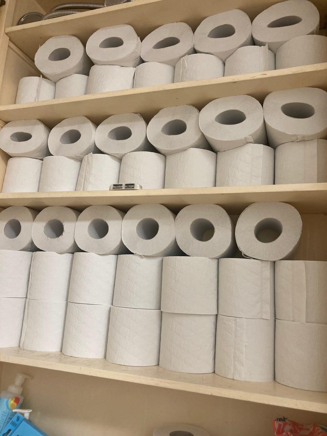 Customer photo review of 100% Recycled Toilet Paper