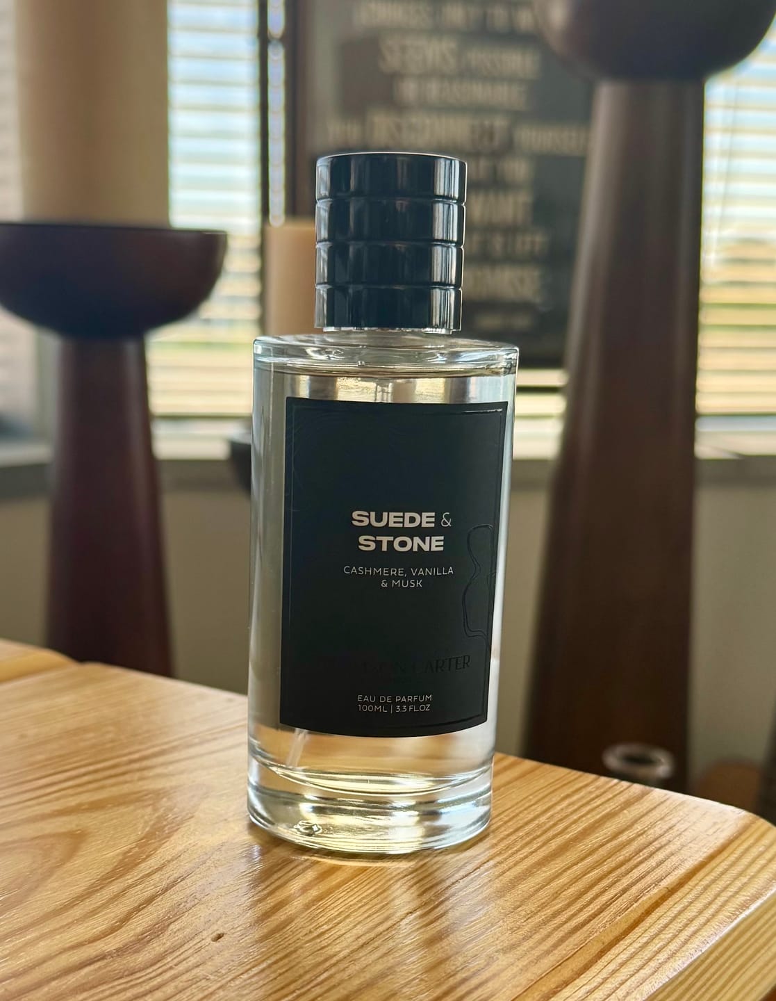 Customer photo review of Suede & Stone | Eau de Parfum