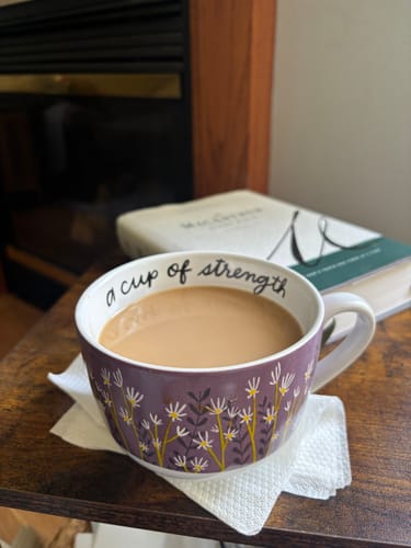 Customer photo review of Resurrection - Chocolate, Cherry, Maple Syrup - Medium Dark Roast