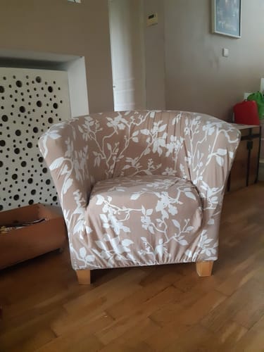 Customer photo review of Housse de fauteuil extensible - Julia