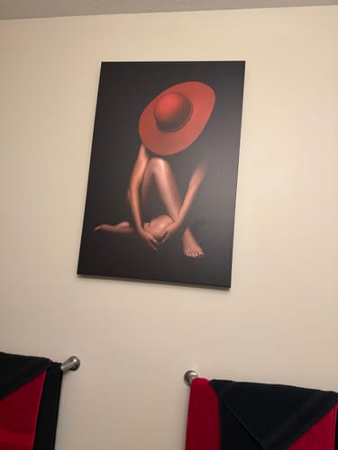 Customer photo review of PRIVATE SPACE CANVAS