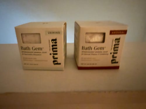Customer photo review of Arousal Bath Gem™ | Sensual Bath Soak with Natural Aphrodisiacs