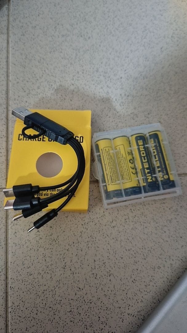 Customer photo review of NH2400 4PC (AA - 2400mAh - 1.5V)