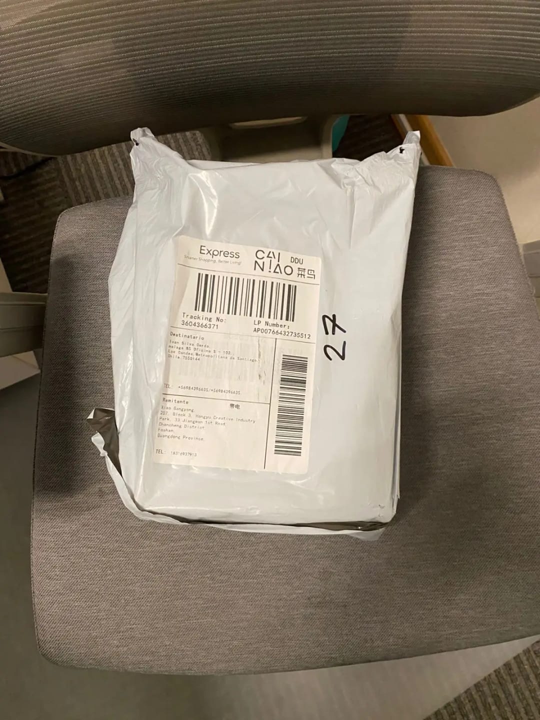 Customer photo review of Masajeador de Rodillas inteligente