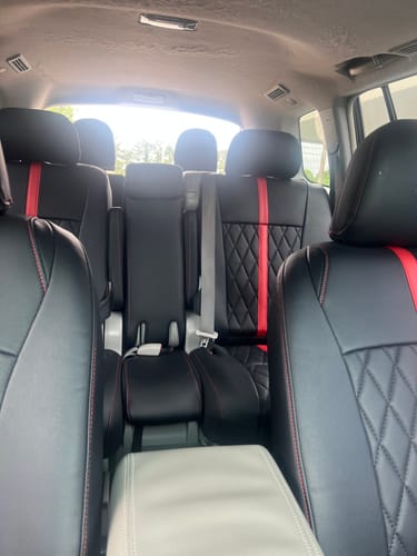 Customer photo review of Premium Custom-Fit Seat Covers