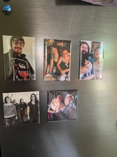Customer photo review of Rectangle Magnets