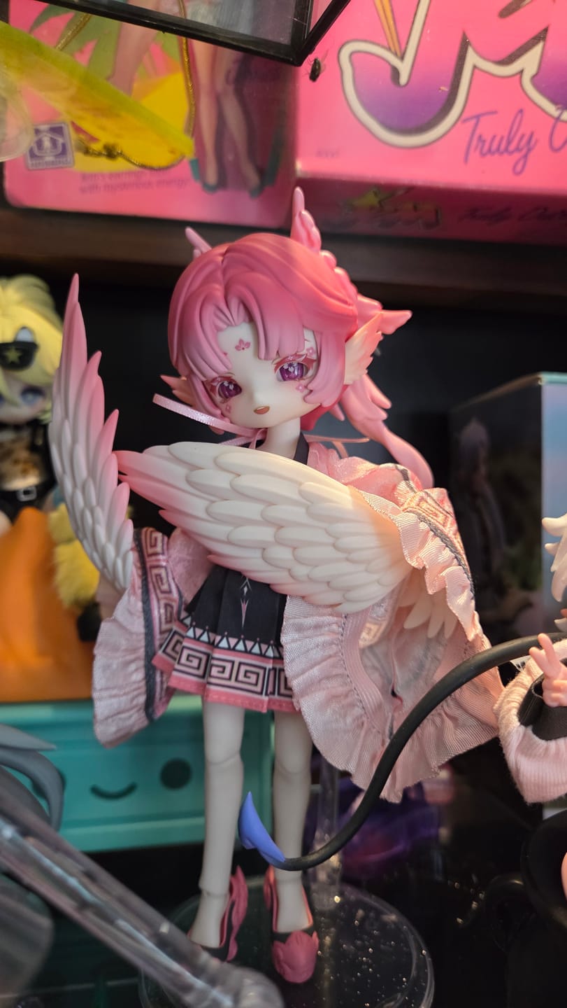 Customer photo review of Luluya Cloud Feather Pavilion Series Action Figure BJD Blind Box