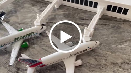 Customer video review of GEMINI AVIANCA A320 1/400 TACA RETRO REG#N567AV
