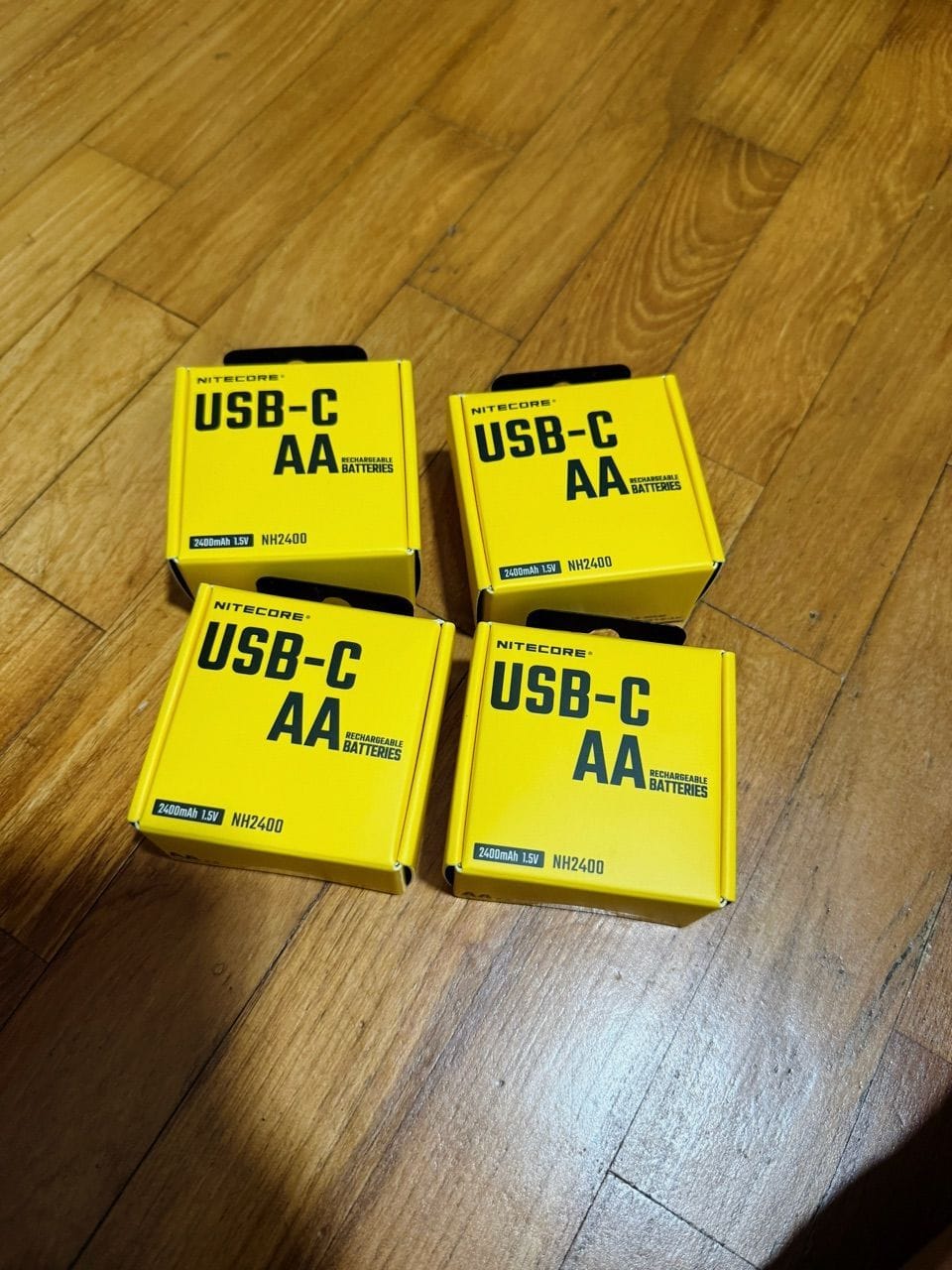 Customer photo review of NH2400 4PC (AA - 2400mAh - 1.5V)