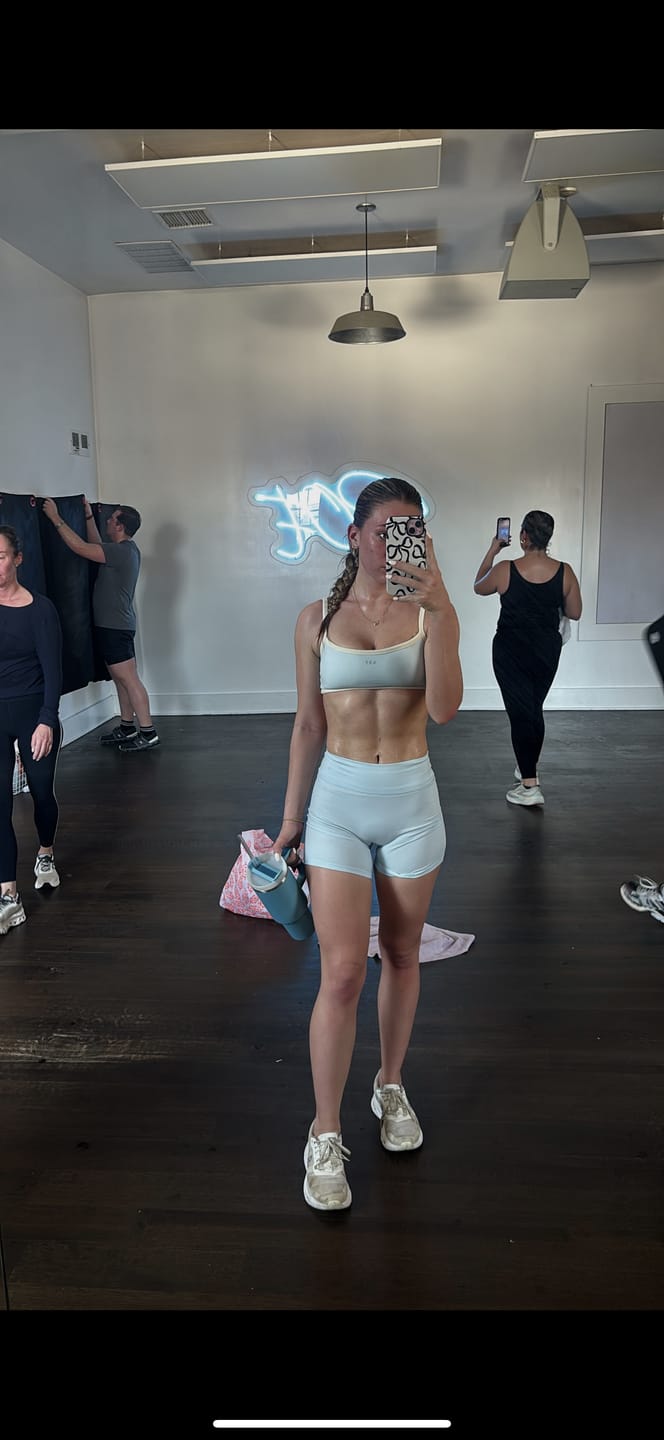 Customer photo review of The Essentials Short / Ice-Blue
