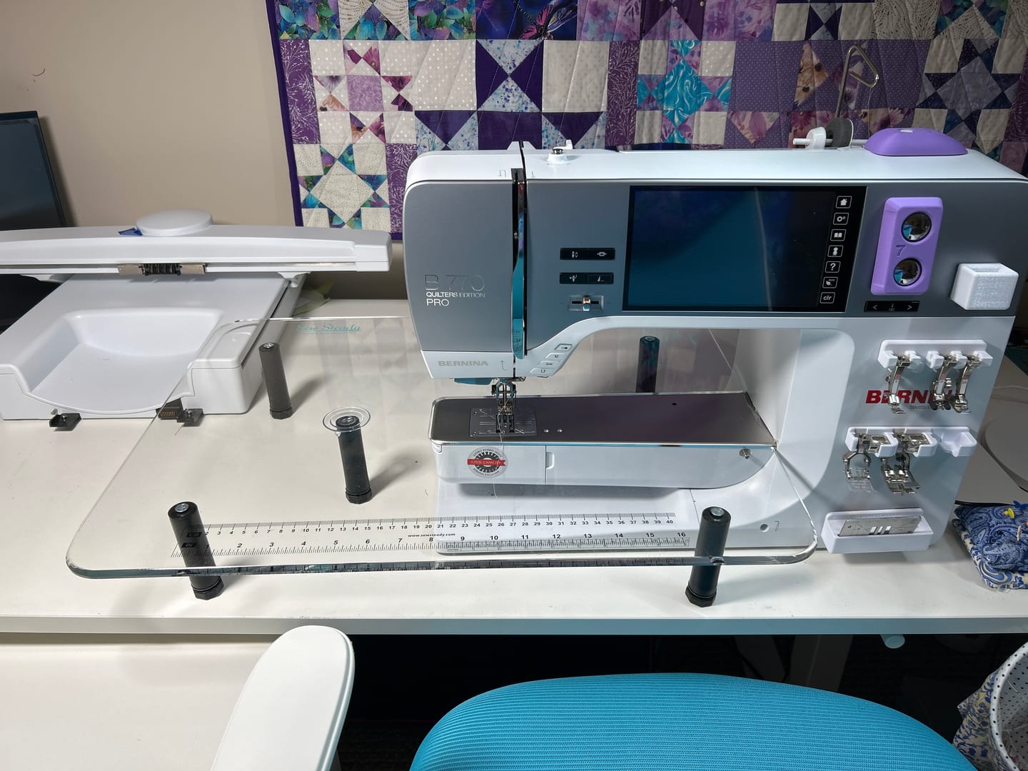 Customer photo review of Sew Steady Sewing Machine Extension Table