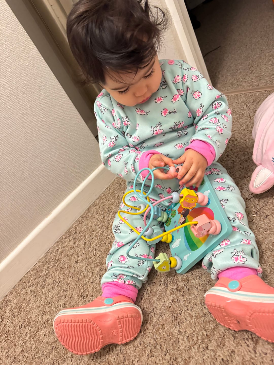 Customer photo review of Pijama Afranelado Flores Turquesa