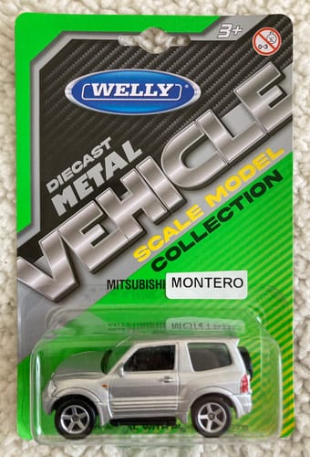 Customer photo review of Auto Mitsubishi Montero Escala 1:60 - Welly