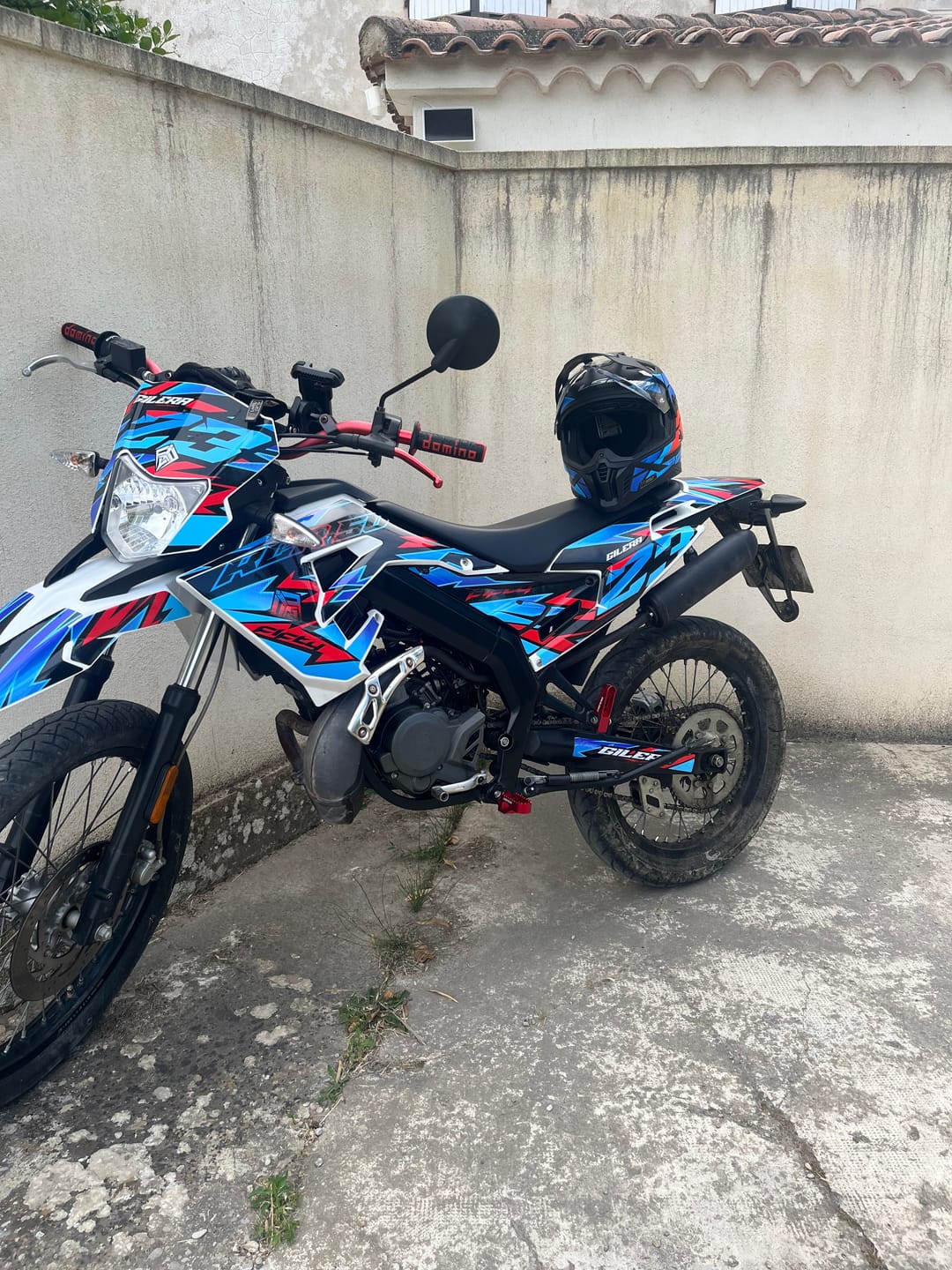 Customer photo review of Kit déco 100% personnalisable 50cc