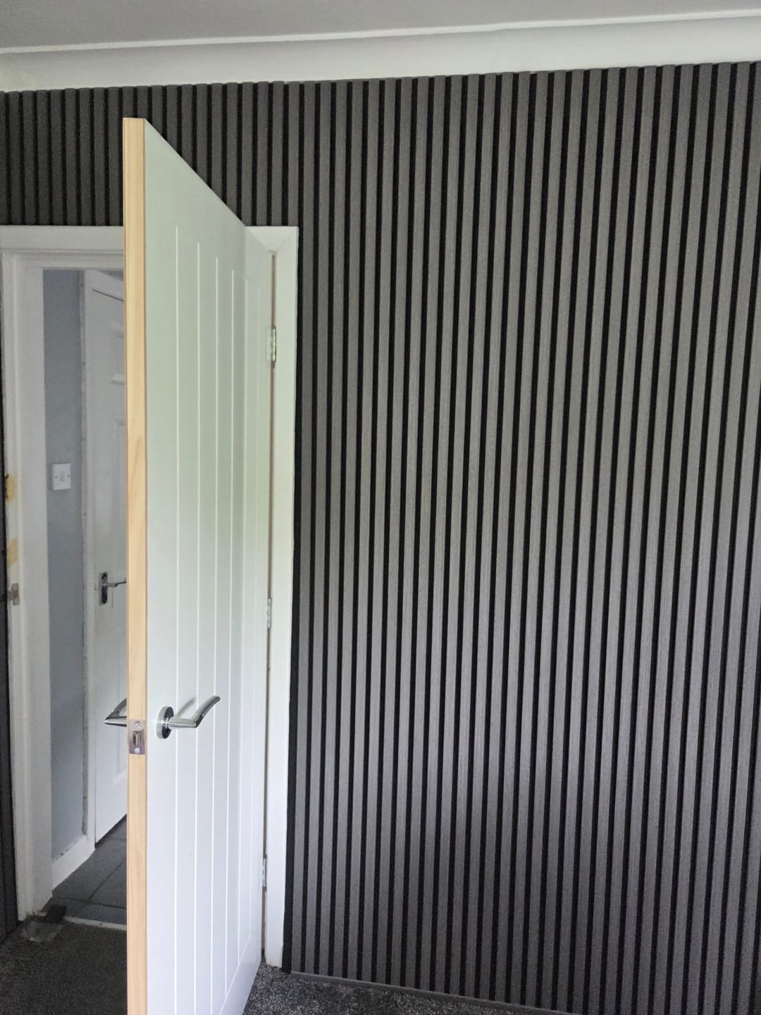 Customer photo review of Acoustic Wall Panel End Trim (Multiple Colours)