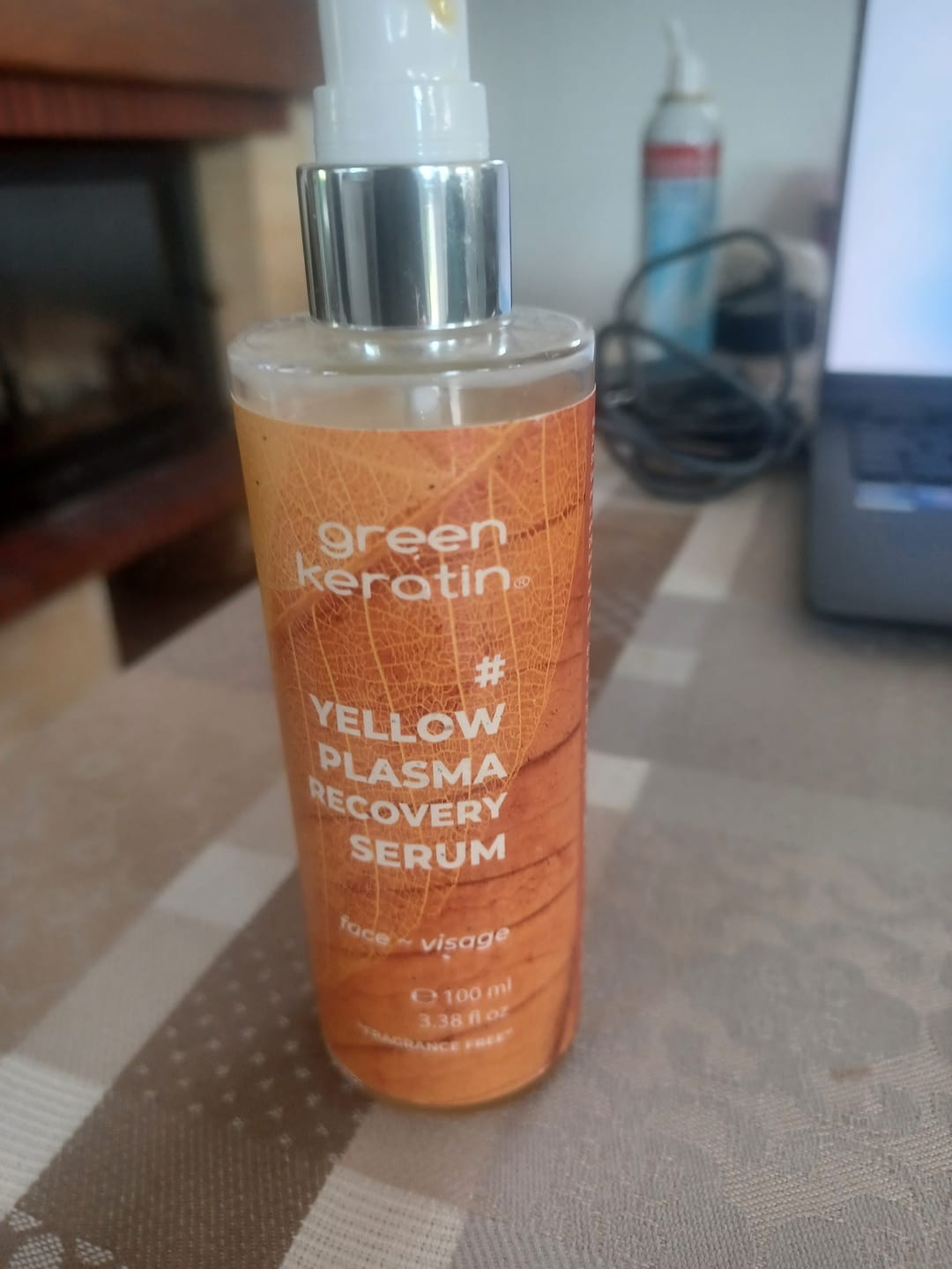 Customer photo review of YELLOW PLASMA – Sérum Réparateur pour le visage #FF