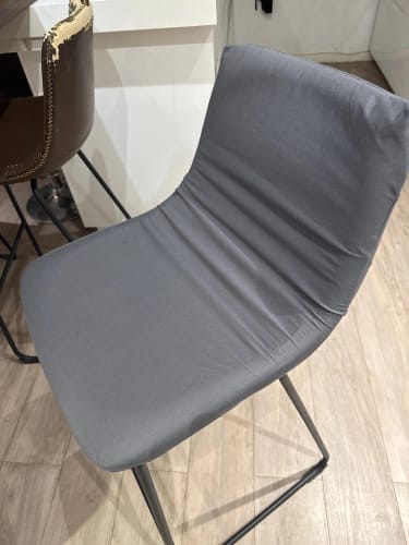 Customer photo review of Housse de chaise de bar imperméable - Léa