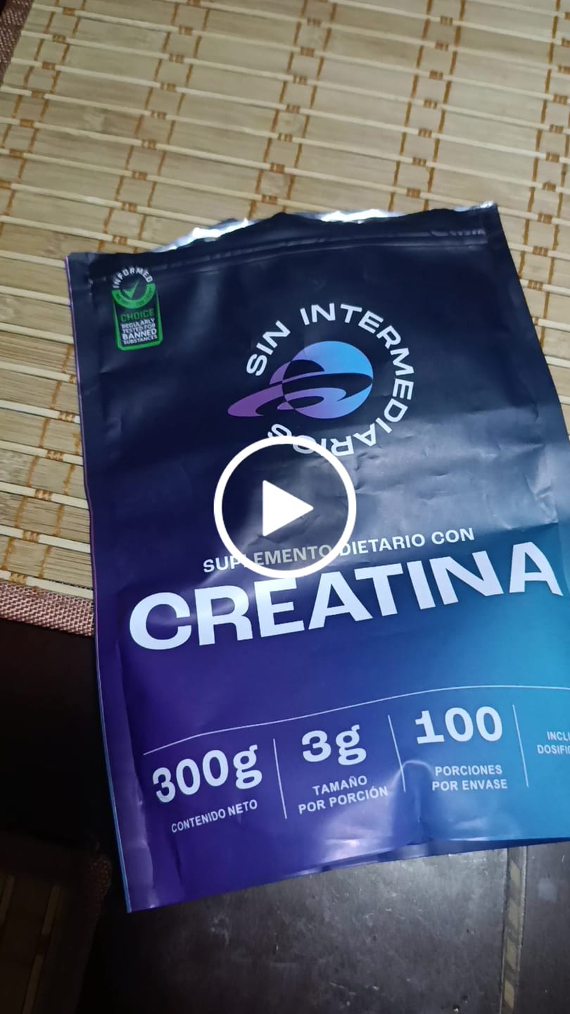 Customer video review of Creatina Monohidrato