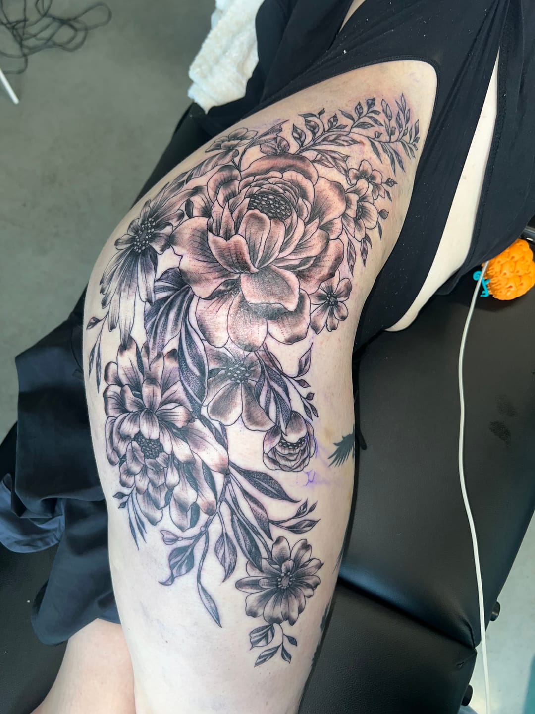 Customer photo review of Alpha Tattoo Oil