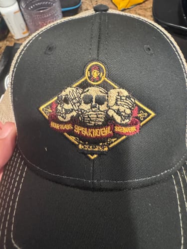 Customer photo review of [12 Pack] Custom Embroidered Hats