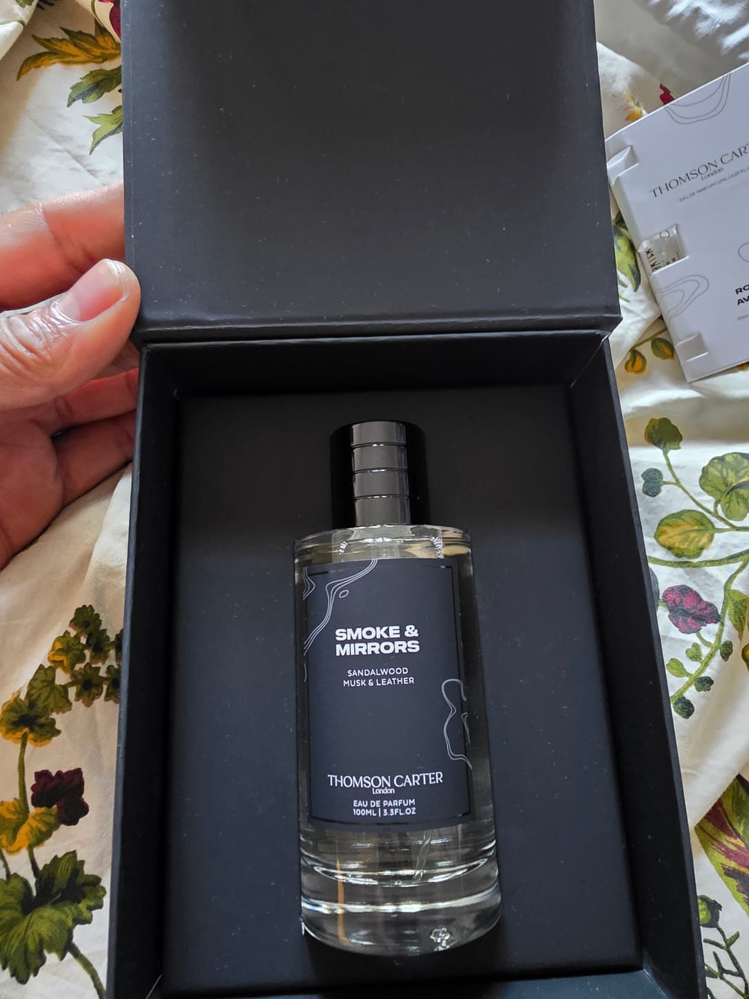 Customer photo review of Smoke & Mirrors | Eau de Parfum