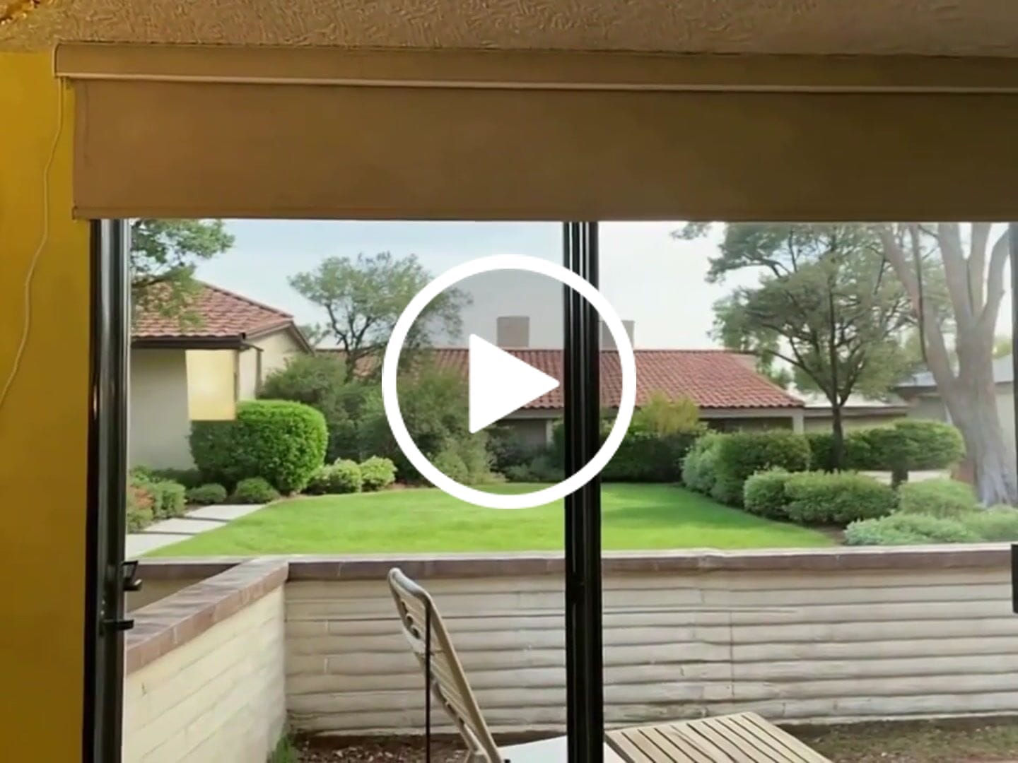 Customer video review of Smart Motorized Roller Shades 100% Blackout Safari