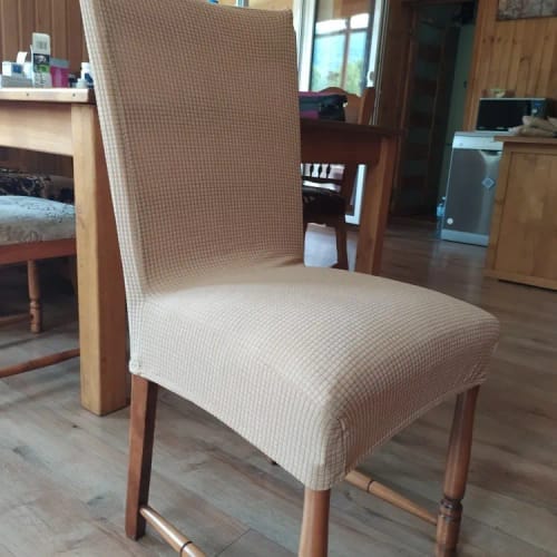 Customer photo review of Housse de chaise XL en jacquard - Amalia
