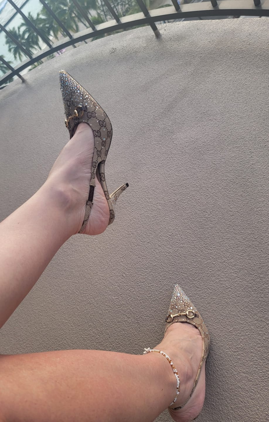 Customer photo review of HANGELINA  GLITTER SHOES