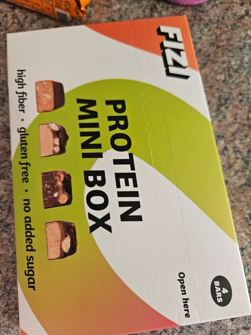 Customer photo review of Mini box Protein x4 шт.