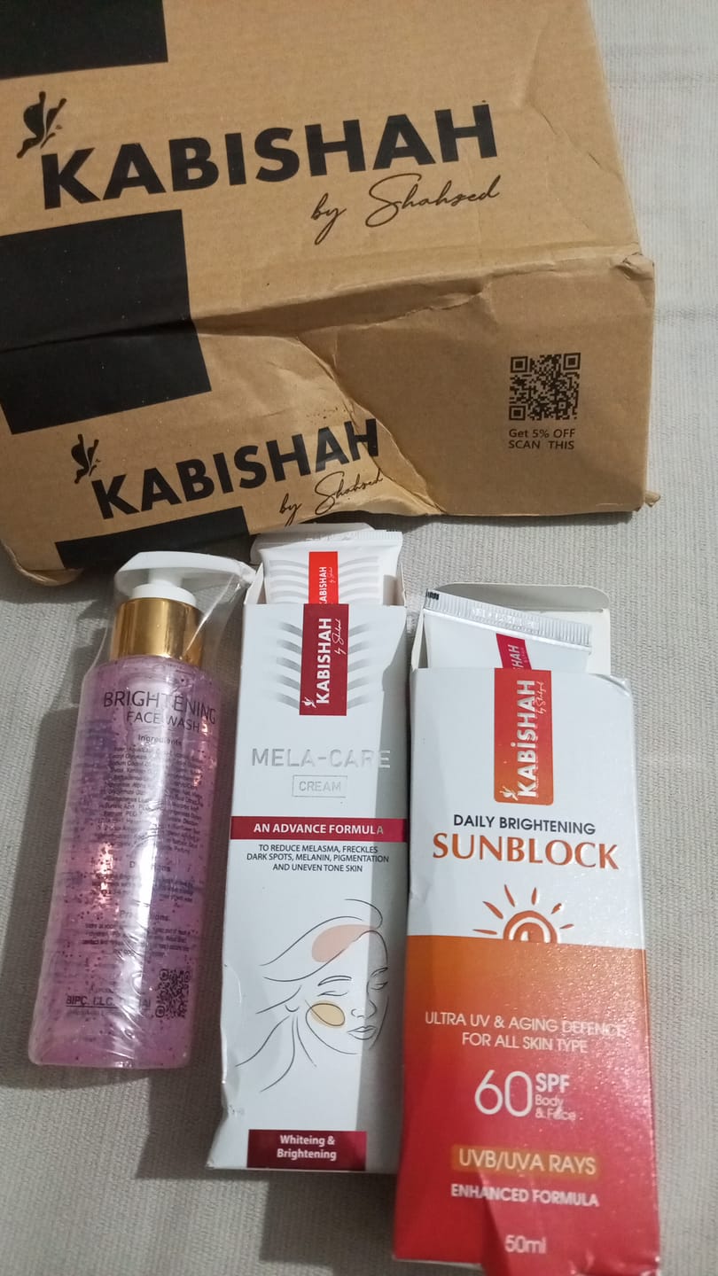 Customer photo review of Melasma Bundle - 24 Hours Protection
