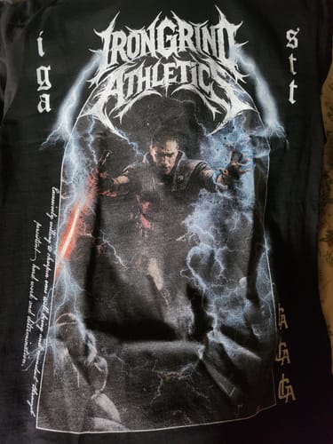 Customer photo review of [Limited Edition] 'SW2: Galen Marek' Heavyweight T-Shirt