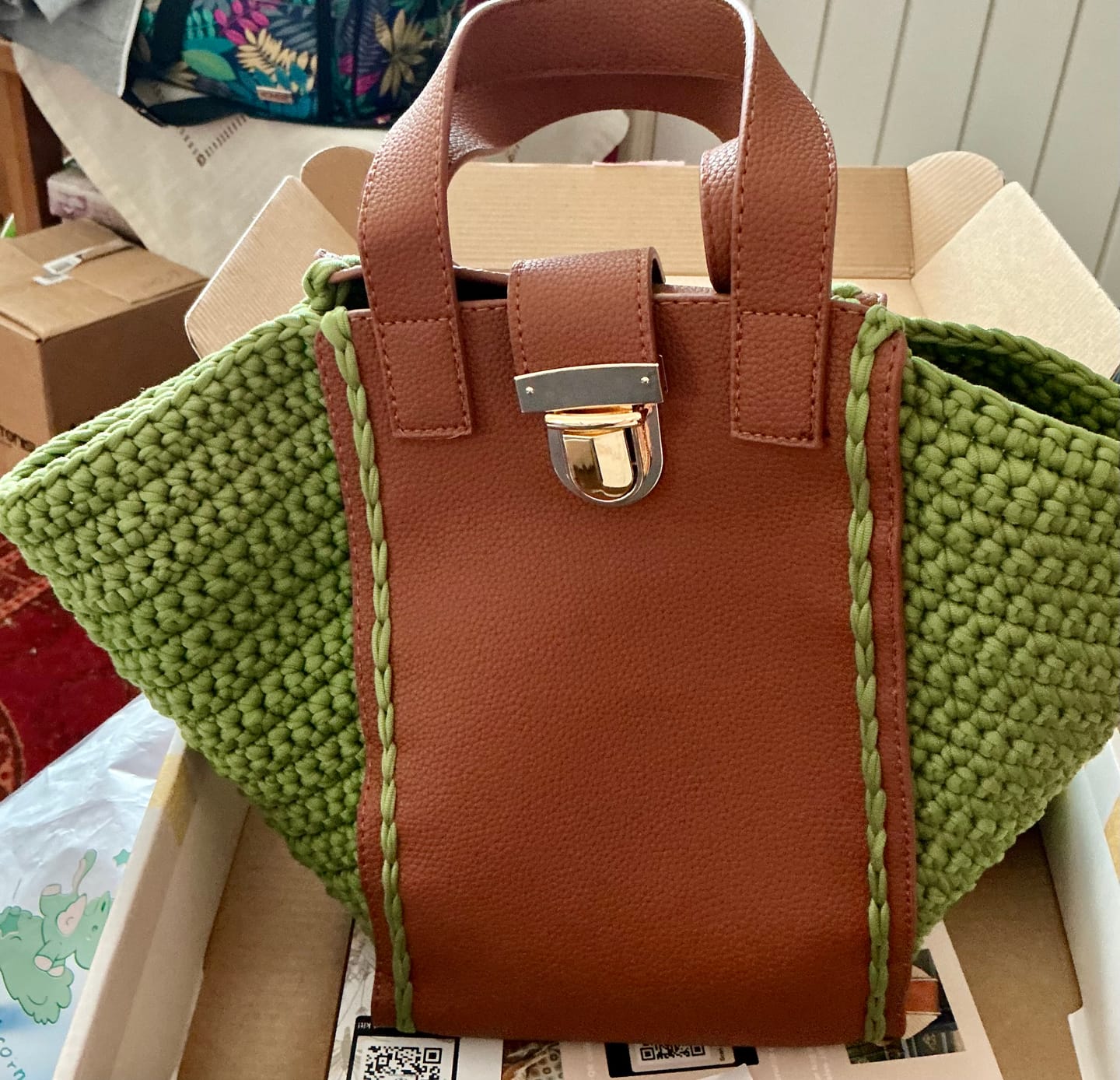 Customer photo review of Hammock Tote Bag DIY Kit